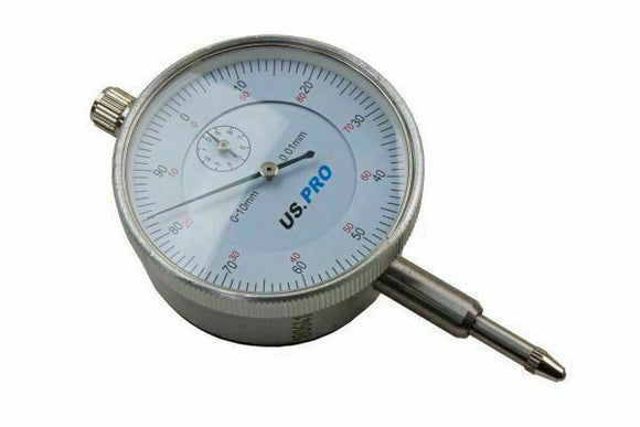 US PRO Tools Metric Dial Test Indicator Gauge Precision Measuring 0-10mm