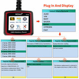 Nexas NS202 Automotive Battery Registration BMS Reset And OBD Diagnostic Tool