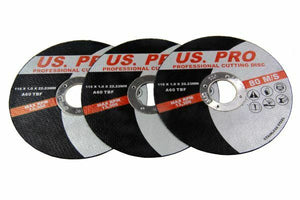 US PRO Stainless Steel Cutting Discs 50 Pk