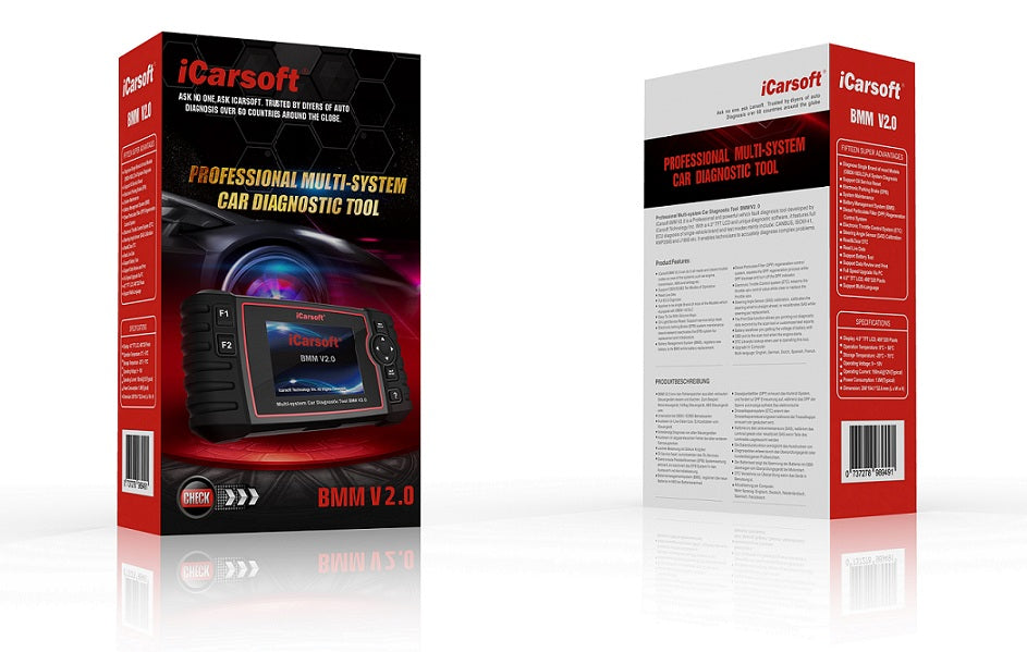 (新品) iCarsoft Auto Diagnostic Scanner POR V2.0 for Porsche with ABS Scan,Oil Ser - 3