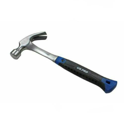 US PRO 16oz Steel Claw Hammer