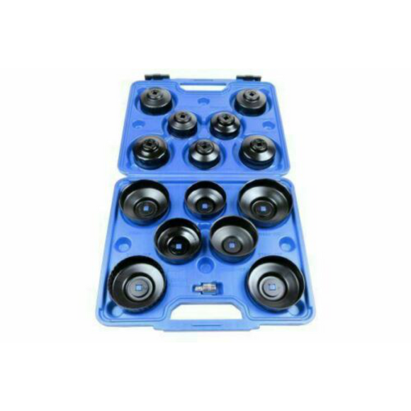 US PRO 15pcs Cup Tyre Oil Filter Wrench Set