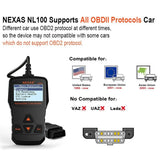 Nexas NexLink NL100 OBD/ EOBD and CAN Diagnostic Tool