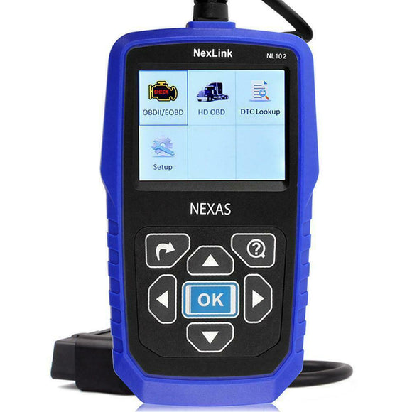 Nexas NexLink NL102 Heavy Duty OBD/ EOBD+CAN Diagnostic Tool