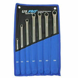 US PRO 7pc Double End Ring Aviation Spanner Set